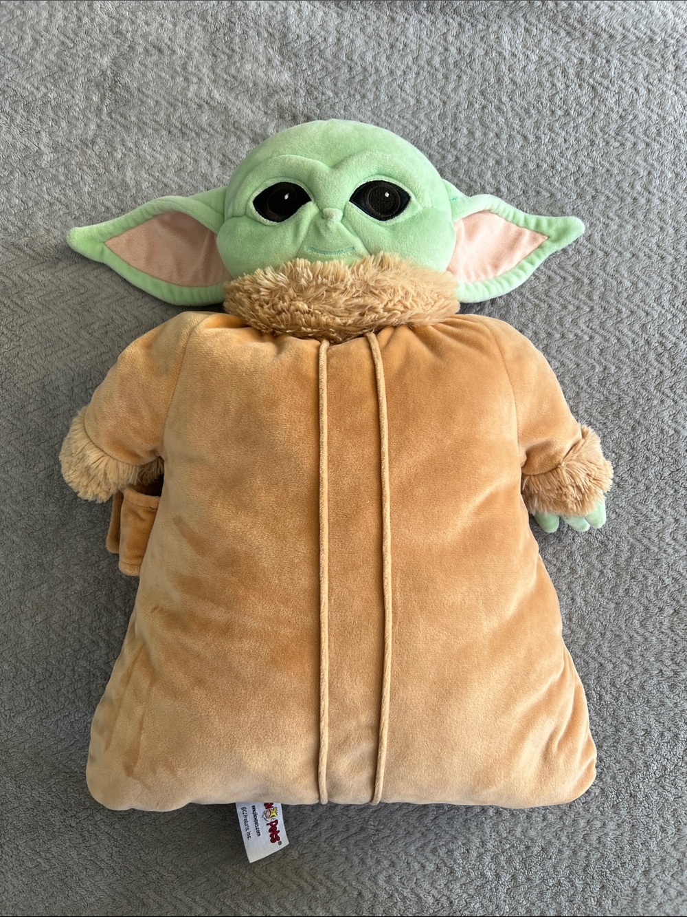 Pillow Pets Yoda Star Wars Plush Toy Used